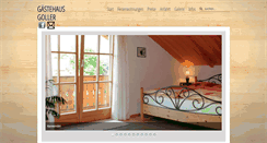 Desktop Screenshot of gaestehaus-goller.de